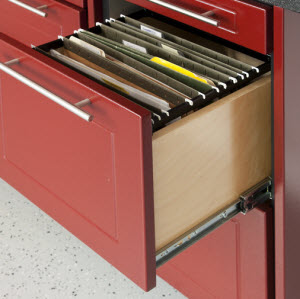 Kalamazoo MI - Drawer Unit Garage Organization